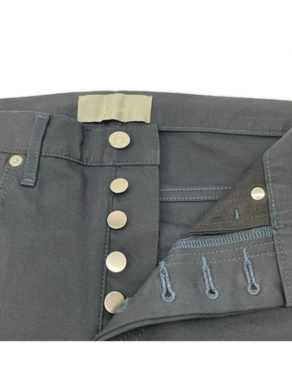 Dior Chris Era First Era Black Skinny Pants 27